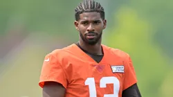 Quarterback Shedeur Sanders #12 of the Cleveland Browns.