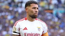 Why is Nicolas Otamendi being whistled in Boca Juniors-Benfica at the FIFA Club World Cup 2025?