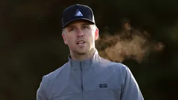 Retired baseball player Buster Posey walks off the tee box on the third hole prior to the AT&T Pebble Beach Pro-Am at Pebble Beach Golf Links on February 01, 2023 in Pebble Beach, California.