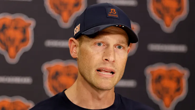 Head coach Ben Johnson of the Chicago Bears