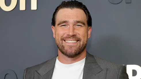 Travis Kelce attends the Amazon 2025 Upfront at Beacon Theatre on May 12, 2025 in New York City.