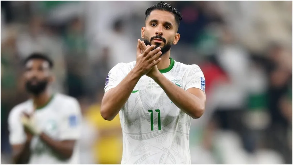 Saleh Al-Shehri of Saudi Arabia – Justin Setterfield/Getty Images