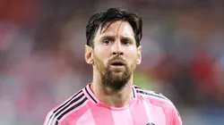 Lionel Messi of Inter Miami reacts during the FIFA Club World Cup 2025 group A match vs Al Ahly FC