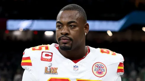 Chris Jones, defensive tackle for the Kansas City Chiefs