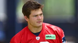 Drake Maye #10 of the New England Patriots