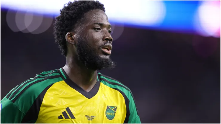 Shamar Nicholson of Jamaica
