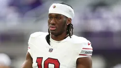 Marvin Harrison Jr. #18 of the Arizona Cardinals.