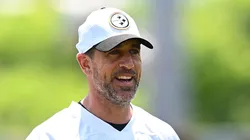 Aaron Rodgers quarterback of the Pittsburgh Steelers