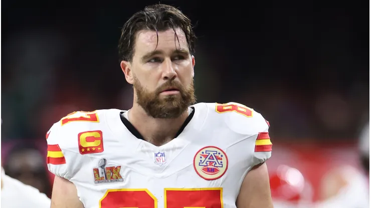 Travis Kelce #87 of the Kansas City Chiefs.