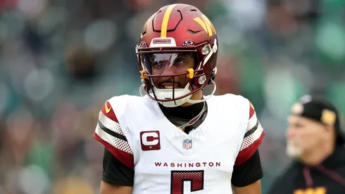 Jayden Daniels #5 of the Washington Commanders