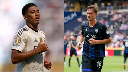 Jude Bellingham, Real Madrid star and Agustin Palavecino, Pachuca standout.