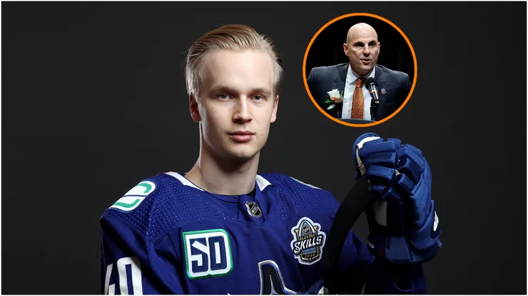 Rick Tocchet's Flyers reportedly vying to spoil Elias Pettersson's Canucks plans with interest in coveted NHL defenseman.