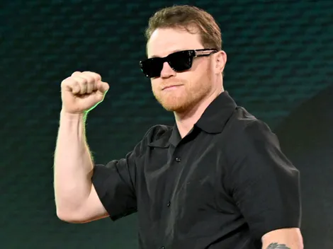 VIDEO: Canelo Alvarez reacts to heated faceoff with Terence Crawford