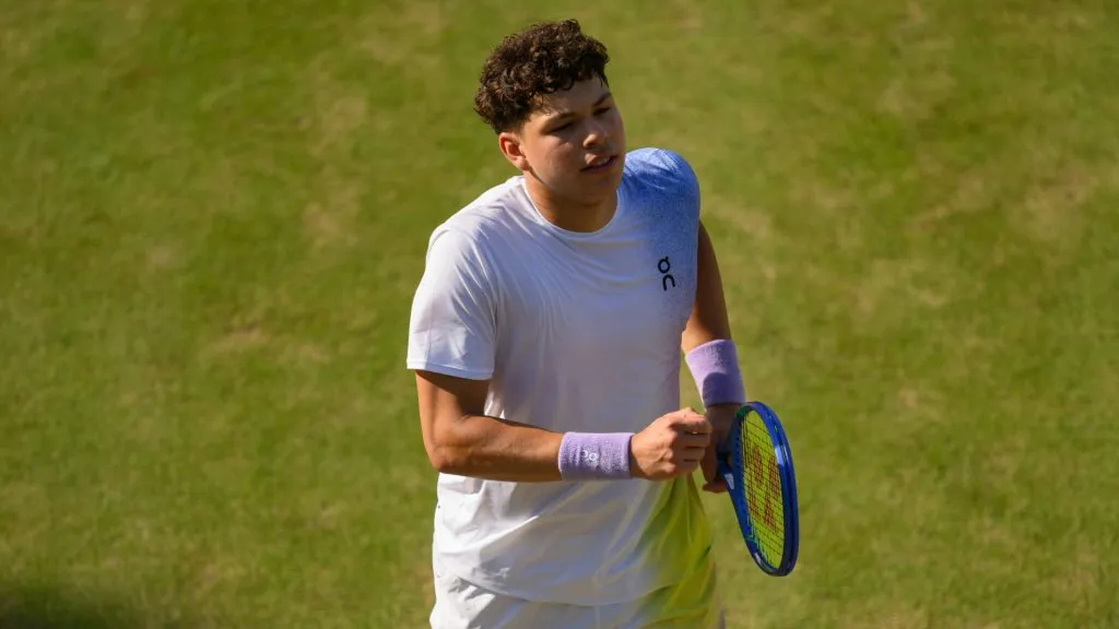 Ben Shelton during Queen’s championship (Getty Images)