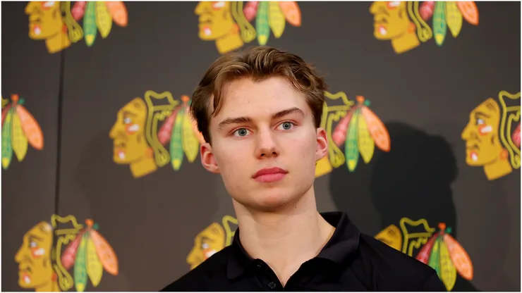 Connor Bedard of the Chicago Blackhawks