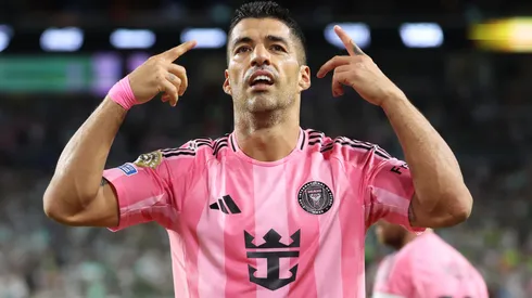 Luis Suarez scoring a goal in FIFA Club World Cup 2025