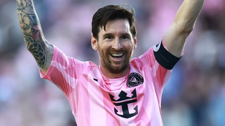Messi provided a brilliant assist for Jordi Alba.