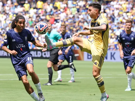 Why was Boca Juniors vs Auckland City momentarily suspended at the FIFA Club World Cup 2025?