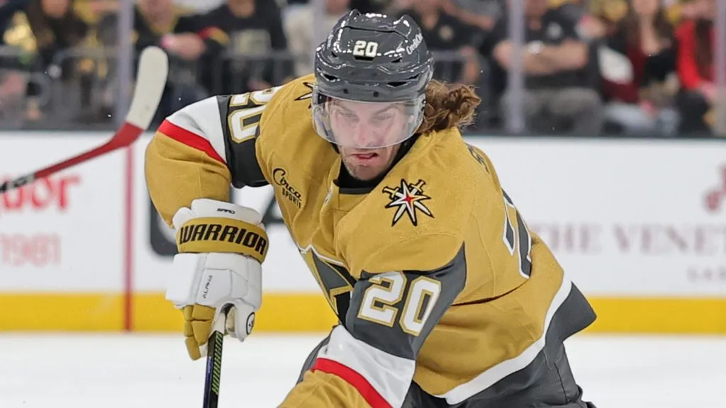 Brandon Saad of the Vegas Golden Knights