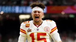 Patrick Mahomes #15 of the Kansas City Chiefs