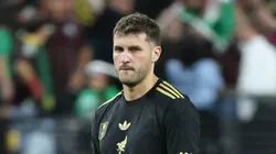 Santiago Giménez #11 of Mexico looks on during the second half of a CONCACAF Gold Cup Group A match against Costa Rica