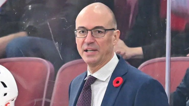 Ryan Huska, the head coach of the Calgary Flames