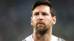 Lionel Messi playing for Inter Miami.