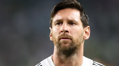 Lionel Messi playing for Inter Miami.