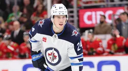 Haydn Fleury of the Winnipeg Jets