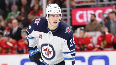 Haydn Fleury of the Winnipeg Jets