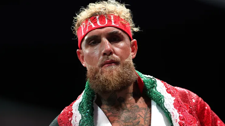 Jake Paul before his fight against Julio Cesar Chavez Jr.