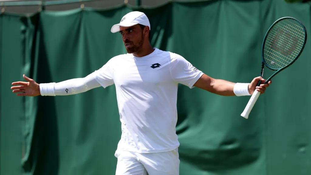 Bonzi surprised Medvedev (Getty Images)