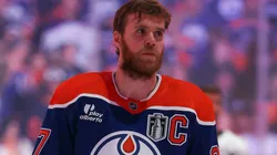 Connor McDavid at Rogers Place on June 14, 2025 in Edmonton, Alberta, Canada.