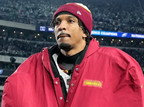 Why is Marcus Mariota and not Jayden Daniels playing tonight for Commanders vs Broncos on SNF in Week 13?