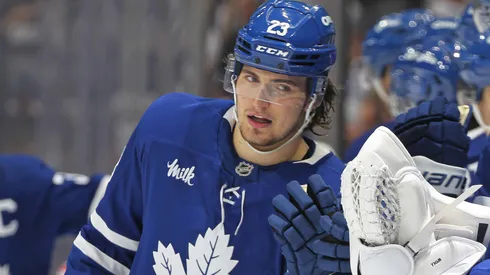 Knies had kind words for Mith Marner, who shared the ice with him and helped him.