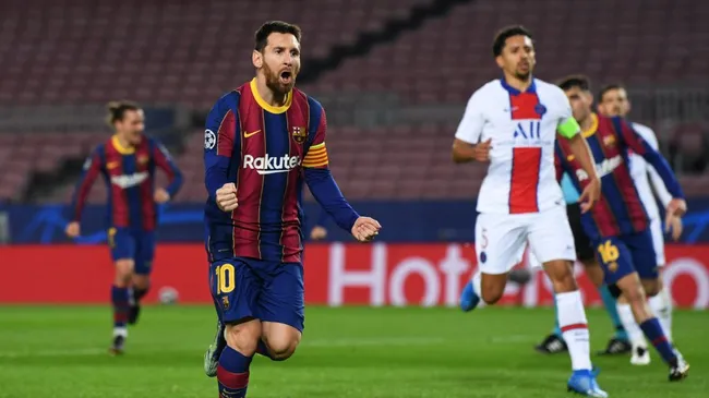 Lionel Messi’s last season with Barcelona was played behind closed doors (Getty Images)