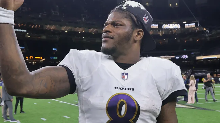 Lamar Jackson of the Ravens
