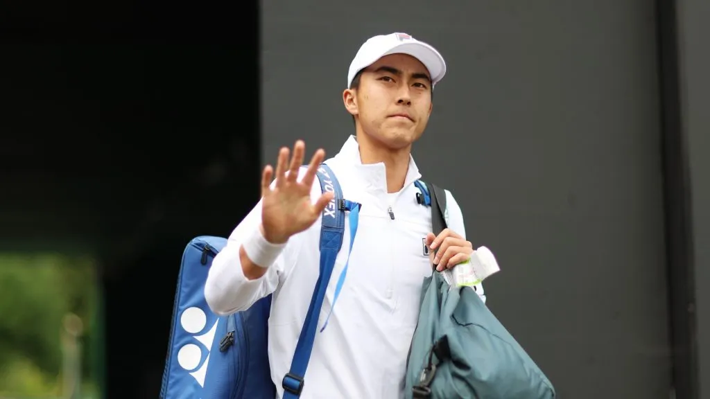Hijikata is a professional tennis player (Getty Images)