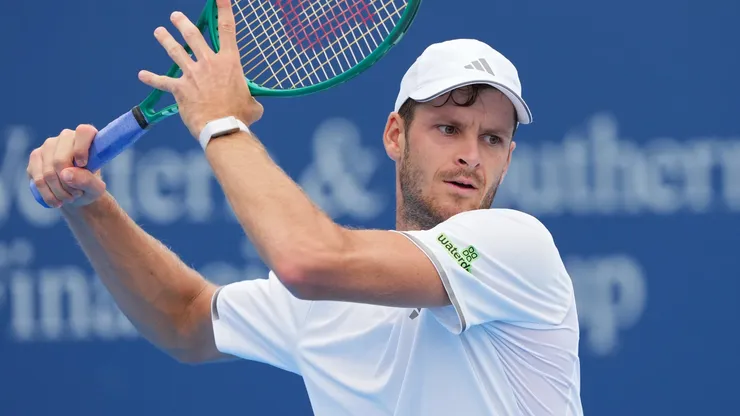 Hubert Hurkacz during day four of the Cincinnati Open in 2026