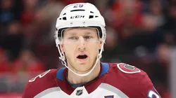 Nathan MacKinnon with the Colorado Avalanche