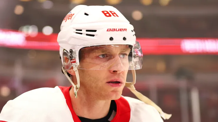 Patrick Kane with Detroit Red Wings