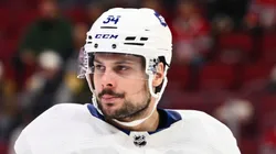 Auston Matthews with the Toronto Maple Leafs