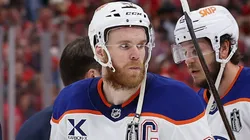 Connor McDavid pictured during a regular season game with the Edmonton Oilers.