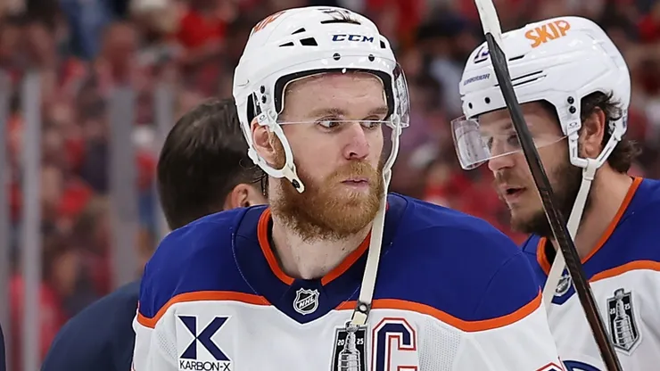 Connor McDavid pictured during a regular season game with the Edmonton Oilers.