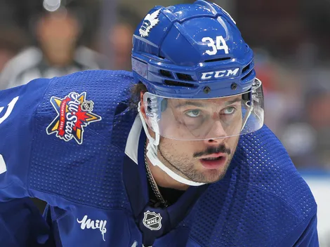 Matthews' Maple Leafs reportedly face setback on potential reunion with Flames center following Marner's departure