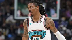 Ja Morant #12 of the Memphis Grizzlies.