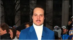 Auston Matthews #34 of the Toronto Maple Leafs in St Louis, Missouri.