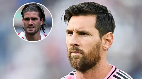 Lionel Messi #10 of Inter Miami CF looks on prior to the MLS match between CF Montreal and Inter Miami CF.