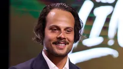 Auston Matthews of the Toronto Maple Leafs smiles after being awarded the Ted Lindsay Award for the most outstanding player during the 2022 NHL Awards at Armature Works on June 21, 2022 in Tampa, Florida.
