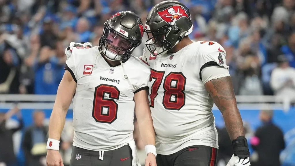 Baker Mayfield Tristan Wirfs